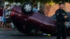 Motorista perde controle de Corsa e atinge dois veículos estacionados em Lucas do Rio Verde; veja vídeo