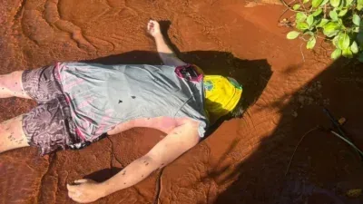 Homem morre após ser arrastado pela água e cair entre pedras na Cachoeira Ponte de Pedra em MT; veja vídeo