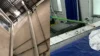 Pacientes são atingidos por detritos dentro de hospital durante retirada de telhas; veja vídeo