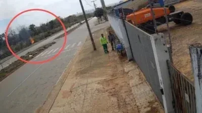 Homem é flagrado ateando fogo em área de mata nas proximidades do Trevão em Rondonópolis; veja vídeo