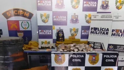 Casal é preso após perseguição com 17,2 kg de maconha em Canarana; veja vídeo