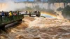 Cataratas registram vazão cinco vezes acima da média; Veja vídeo