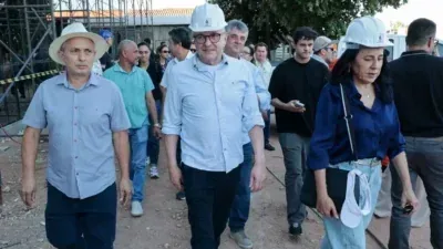 Pivetta percorre obras em Cáceres e diz que Estado está pronto para ampliar investimentos na região Oeste