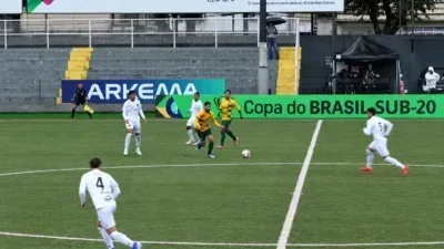 Santos segura pressão do Cuiabá e elimina Dourado nos pênaltis pela Copa do Brasil Sub-20