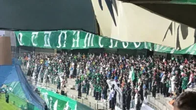 Torcedor despenca da parte superior de estádio durante partida; veja vídeo