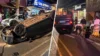 Mulher sem CNH e com sinais de embriaguez capota Corolla e atinge três veículos em Arenápolis; veja vídeo