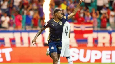 Bahia vence duelo apertado contra o Remo e fecha rodada dentro do G4 do Brasileirão; veja os gols
