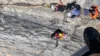 Resgate no limite: alpinista é içado de parede rochosa após queda; Veja vídeo