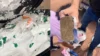 Casal é flagrado retirando baldes recheados com drogas em transportadora de Confresa; veja vídeo