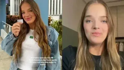 Rafaella Justus rebate ataques após votar com bandeira do Brasil e desativa comentários: ‘Respeito não é opcional’; Veja vídeo