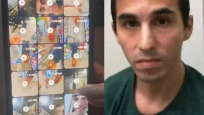 Argentino preso por importunação sexual usava celular para fotografar crianças e adolescentes em Cuiabá; veja vídeo