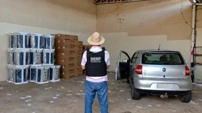 Polícia recupera ar-condicionado e equipamentos furtados da Prefeitura de Rondonópolis; veja vídeo