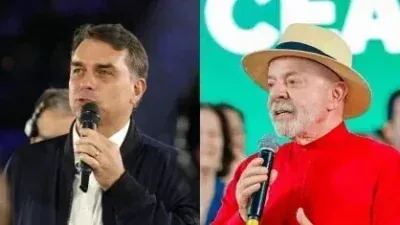 Flávio Bolsonaro aparece com 50% contra 40% de Lula em pesquisa Quaest no Distrito Federal