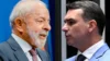 Pesquisa Nexus/BTG aponta rejeição de 51% a Lula e 47% a Flávio Bolsonaro na disputa presidencial
