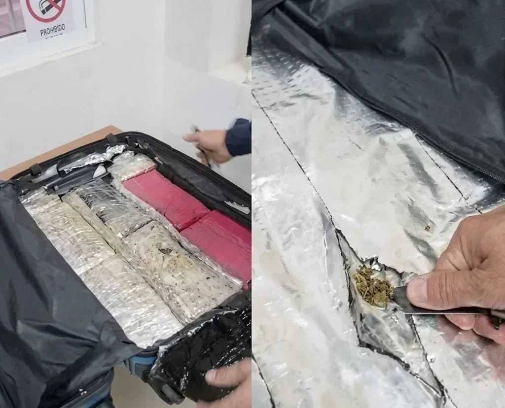 PRF apreende 6 kg de skunk em mala com fundo falso em Primavera do Leste